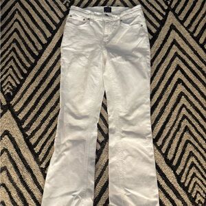 J. Crew White Flare & Wide Leg Jeans